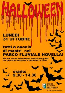 Speciale Halloween al Parco Fluviale Novella